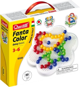 Mozaika Quercetti Fantacolor Daisy Basic 60 elementów (8007905001332)