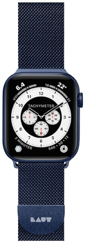 Ремінець Laut Steel Loop для Apple Watch 42/44/45/49 мм Navy Blue (4895206920261)