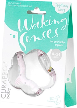 Прорізувач Curaprox Baby Waking Senses зі щіткою (7612412428568)