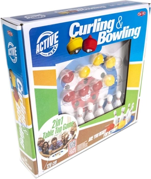 Zestaw do curlingu i kręgli na stole Tactic Active Play Curling & Bowling (6416739588834)