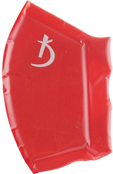 Двошарова маска з неопрену без клапана, коралова з логотипом - Kodi Professional (881656-15216)