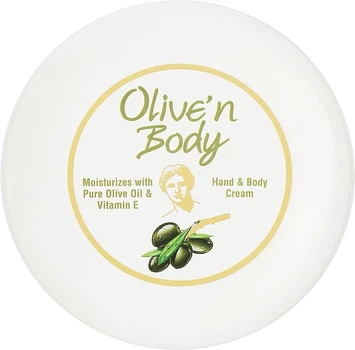 Крем з оливковою олією для рук и тіла Olive`n Body - Sera Cosmetics Olive’n Body Hand&Body Cream 150ml (334025-125020)