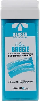 Синтетический воск для депиляции в картридже "Sea Breeze" - Simple Use Beauty Senses Depilat 100ml (1055734-60803)