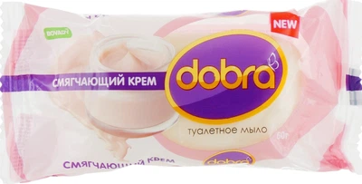Мило туалетне "Пом'якшувальний крем" - Миловарні традиції Dobra 60g (516771-29505)
