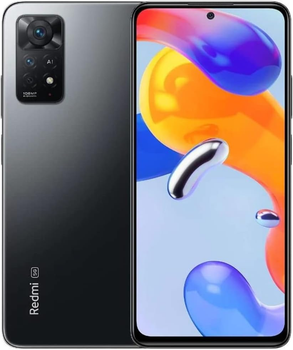 Смартфон 6.7" Xiaomi Redmi Note 11 Pro 5G 8/128Gb 5G 2-SIM NFC 108/16Мп 8 ядер Android 13 Gray Factory Recertified
