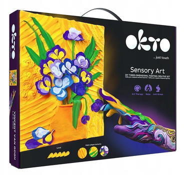 Zestaw kreatywny Maksik Sencory Art Irises (4820199475399)