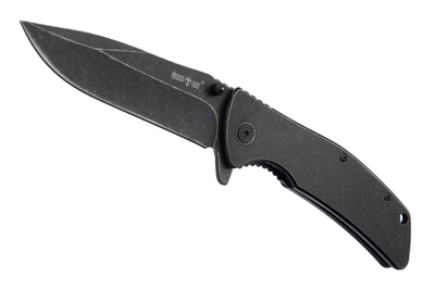 Нож складной Grand Way 14096 black stonewash, liner lock