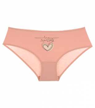 Подростковые слипы для девочки - Donella - 50711057VS - 158-164 см - Персиковый (Love yourself)