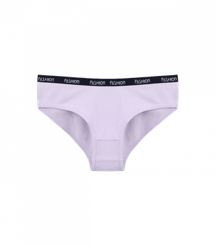 Подростковые трусы слипы для девочки однотонные - Donella - 5171PD6 - 110-116 см - Светло-фиолетовый