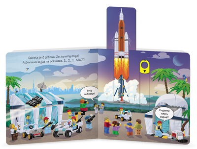 Interaktywna książka LEGO City. Kosmiczna misja - LEGO Books (9788325343217)