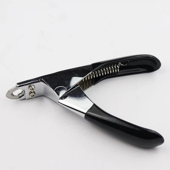 Когтерез-секатор щипцы кусачки гильотина для собак Пухнастики grooming, 10.5х12.5 см, PL1160