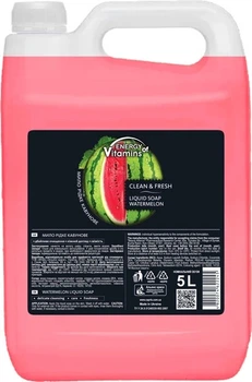 Жидкое мыло 5 л Арбуз с глицерином Energy of Vitamins (КАНИСТРА)