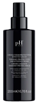 Термозахисний крем для гладкості волосся pH Flower Style & Finish Thermo-Protective Smoothing Creme, 200 мл