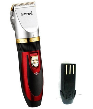 Профессиональная машинка для стрижка волос GEMEI GM-550 SW-336 на аккумуляторе
