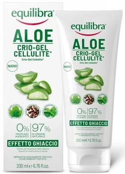 Żel do ciała Equilibra Anti-Cellulite Cooling Aloe Gel antycellulitowy 200 ml (8000137011018)