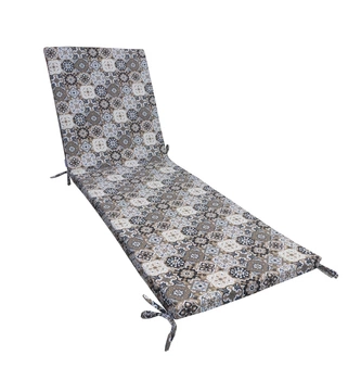 Матрас для шезлонга eGarden GRES GRIS 195x58x4 см
