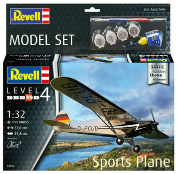 Model do składania Revell Sports Plane skala 1:32 (4009803638355)