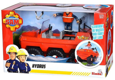 Wóz strażacki Simba Sam Hydrus z figurką (4006592081829)