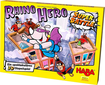 Настільна гра Haba Rhino Hero Великий поєдинок (4010168226477)