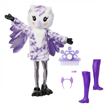 Lalka Mattel Barbie Cutie Reveal Winter Sparkle Owl 29 cm (0194735089451)