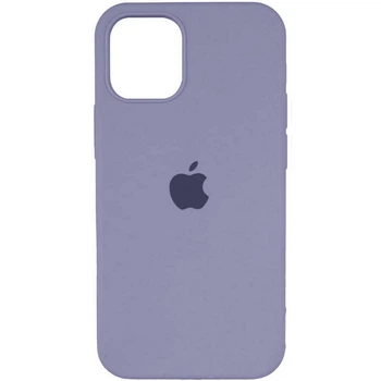 Чохол силіконовий Full Silicone Case for iPhone 15 Pro Lavender Grey (з закритим низом)