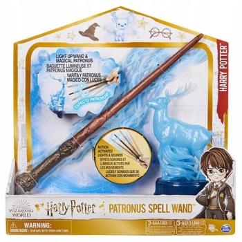 Różdżka magiczna Spin Master Wizarding World Harry Potter Patronus Wand 30 cm (0778988419038)