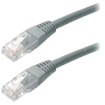 Патчкорд Kingda KD-PAUT3025GY RJ-45/Cat. 5e/24AWG/UTP 0.25м Серый