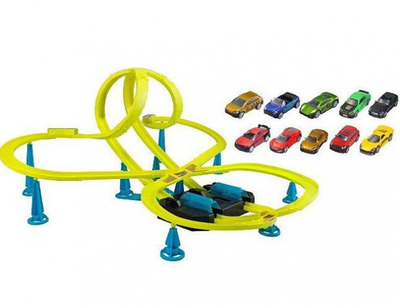 Tor samochodowy HTI Teamsterz Thunderdome Double loop + Cars (5050841644418)