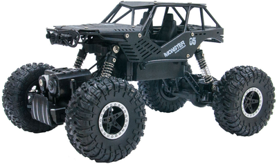 Автомобиль на р/у Sulong Toys 1:18 Off-Road Crawler Tiger Матовый черный (SL-111RHMBl)