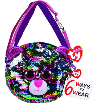 Модна сумка TY Fashion Sequins Леопард з блискітками і паєтками (0008421951246)