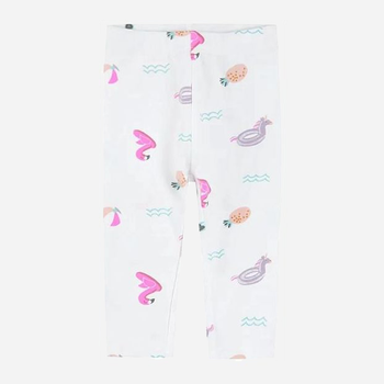 Legginsy dziecięce dla dziewczynki Cool Club CCG2413741 122 cm Białe (5903977440754)