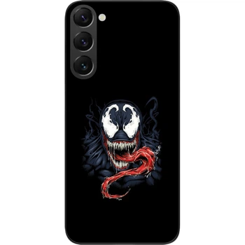 Силиконовый чехол SMTT для Samsung Galaxy S22 с картинкой Веном
