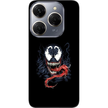 Силиконовый чехол SMTT для Tecno Spark 20 Pro (KJ6) с картинкой Веном