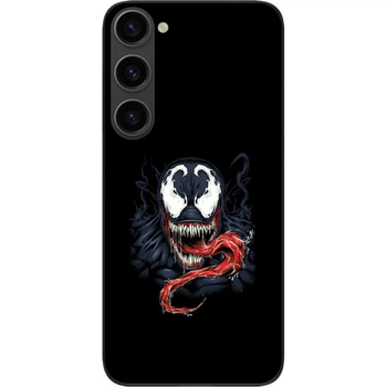 Силиконовый чехол SMTT для Samsung Galaxy S23 с картинкой Веном