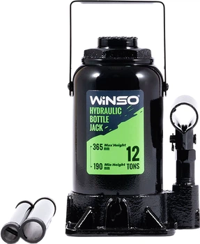 Домкрат гидравлический бутылочный Winso 12 т 190-365 мм (170130)