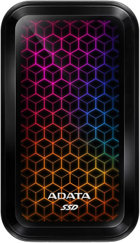 SSD диск Adata External SE770G 2TB 2.5" USB Type-C 3D NAND TLC (ASE770G-2TU32G2-CBK)