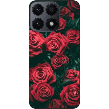 Силиконовый бампер SMTT для Honor X8a с изображением Розы