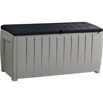 Ящик-скринька Keter Novel Storage Box 340 л сірий/чорний 230412