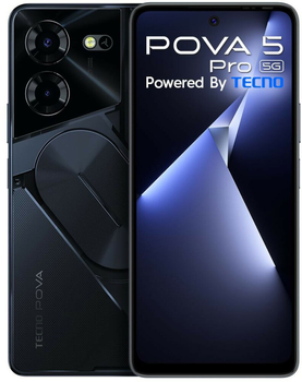 Мобільний телефон Tecno Pova 5 Pro 5G 8/256Gb Dark Illusion (4894947006562)