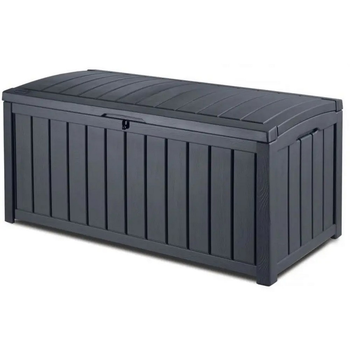 Ящик-скринька Keter Glenwood Storage Box 390 л графіт 230413