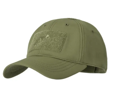 Бейсболка тактическая утепленная зимняя Олива Helikon-tex CZAPKA BASEBALL WINTER ONE SIZE OLIVE GREEN (CZ-BBW-FS-02)