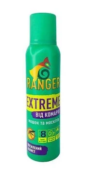 Аэрозоль от комаров Ranger Extreme универсальный 150мл