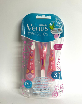 Одноразові станки для гоління Venus Treasures, 3 шт.