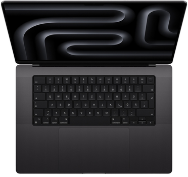 Laptop Apple MacBook Pro 16" M3 Pro 36/512GB 2023 (MRW23D/A) Space Black
