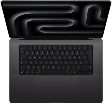 Ноутбук Apple MacBook Pro 16" M3 Pro 18/512GB 2023 (MRW13D/A) Space Black