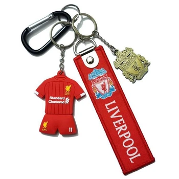 Футбольний брелок - подарунок футболісту - комплект Ліверпуль (Liverpool) - (без кронштейну)