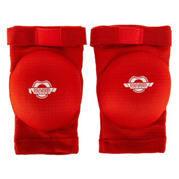 Налокотники эластичные защитные с фиксирующим ремнем Zelart Hard Touch 8897 размер L Red
