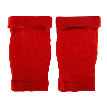 Налокотники эластичные защитные с фиксирующим ремнем Zelart Hard Touch 8897 размер L Red