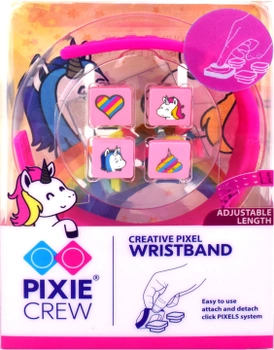 Силіконовий браслет Stnux Pixie Crew Unicorn Рожевий (702811690905)
