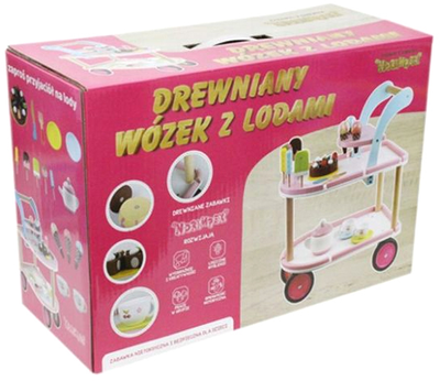 Zestaw do zabawy Norimpex Wooden Ice Cream Cart (5902444033147)
